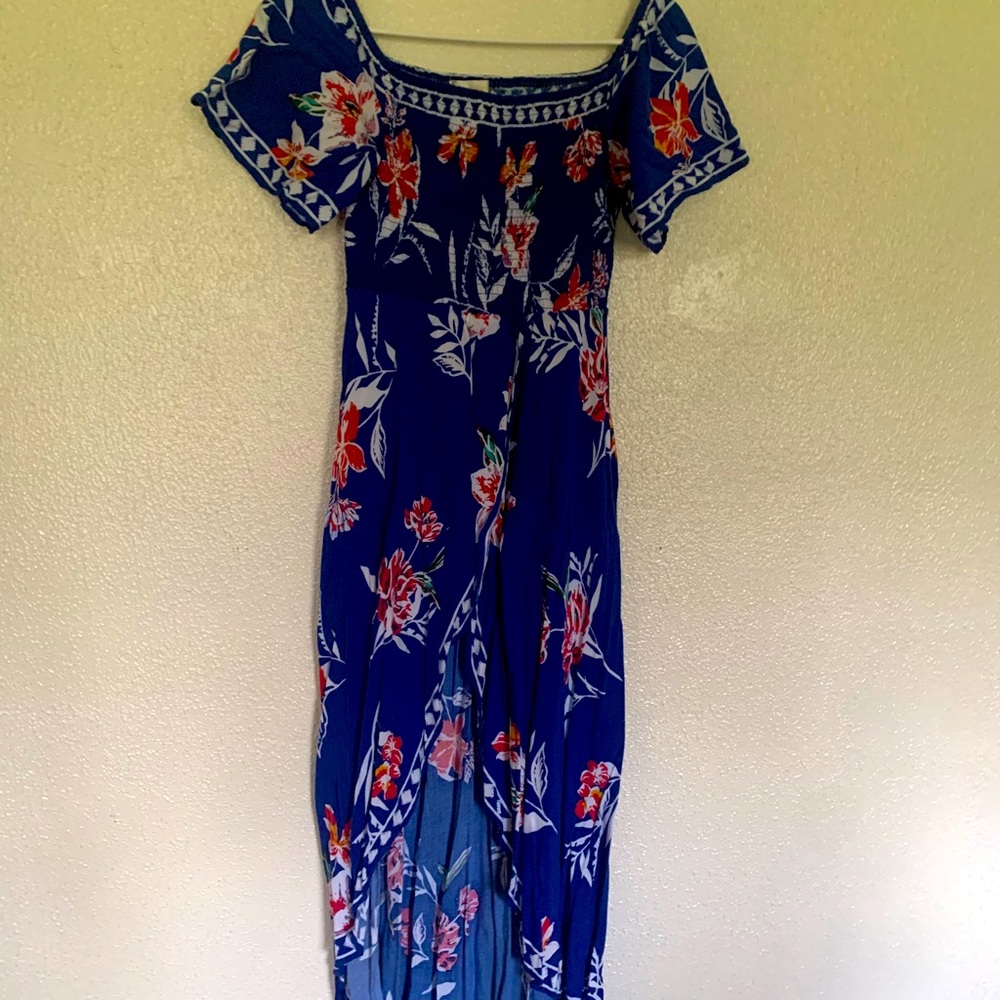 Floral blue dress ☀️